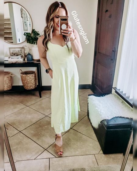 This dress is perfect for spring and has pockets. I have on a small. Linen dress. Vacation style, old navy, spring dresses, Mother’s Day outfit, spring style  

#LTKfindsunder50 #LTKsalealert #LTKSeasonal