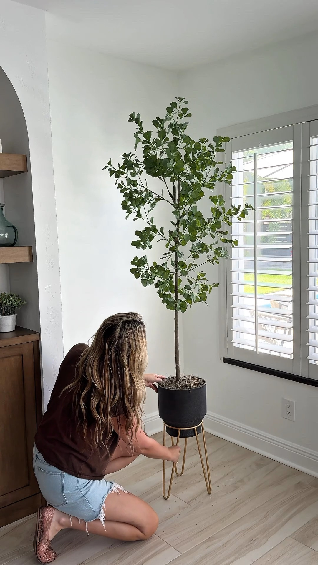 Empty corner in your home? Do this! Add a faux olive tree with a planter for height!

#LTKSaleAlert #LTKHome #LTKSeasonal