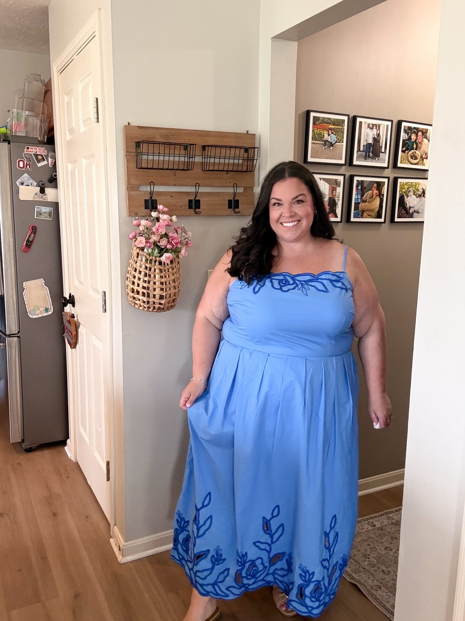Walmart summer embroidered dress is perfection! Just size up one size

#LTKPlusSize #LTKMidsize #LTKPetite