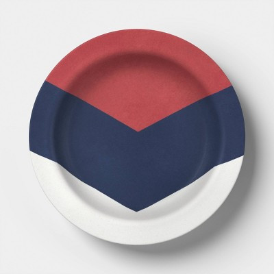Melamine Nautical Appetizer Plate Red - Room Essentials™ | Target