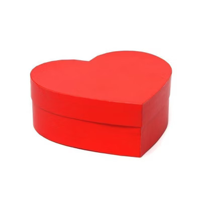 Valentine's Day Heart Shaped Box Solid Red - Spritz™ | Target
