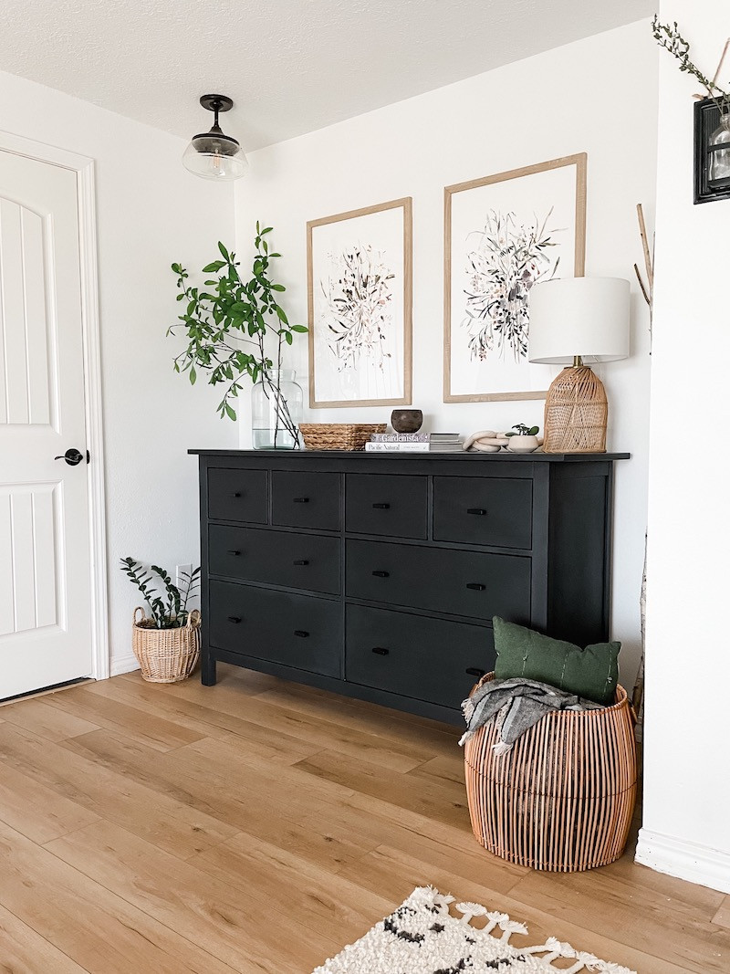 BEST DIY: Painted Black Ikea Dresser with soft styling details for bedroom corner

Supplies & Decor Tagged 
 

 #LTKHome