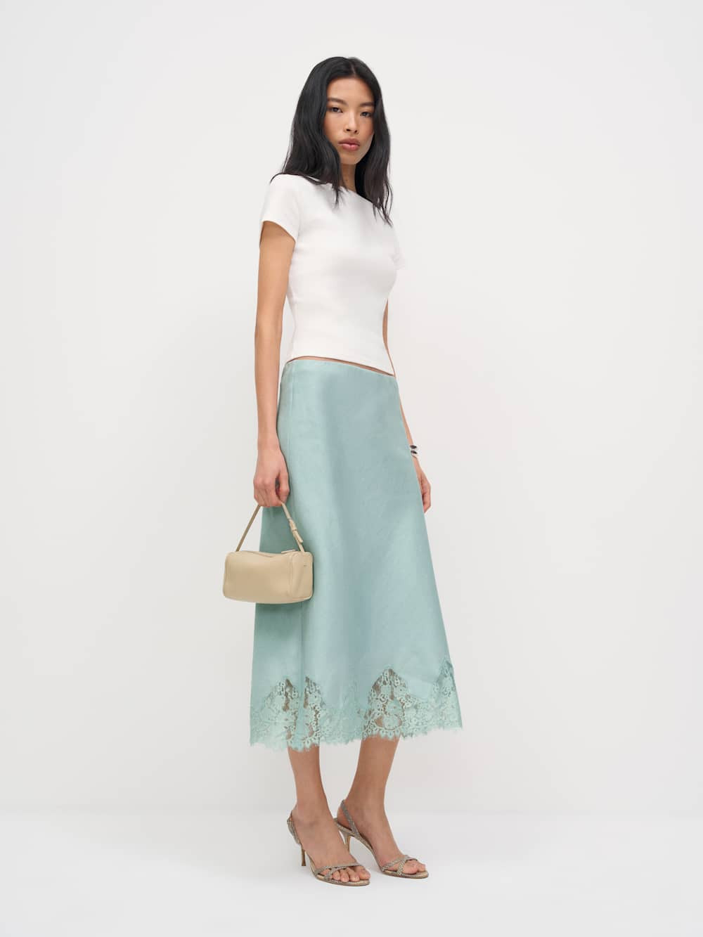 Carolina Linen Skirt | Reformation (Global)