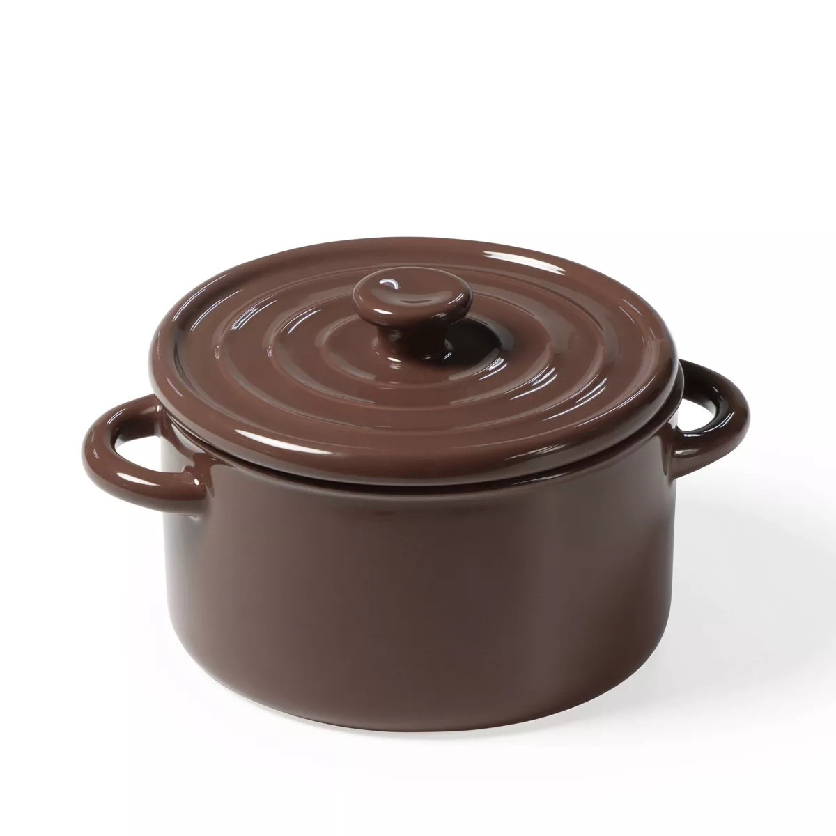 Ceramic Cocotte Brown - Bullseye's Playground™ | Target