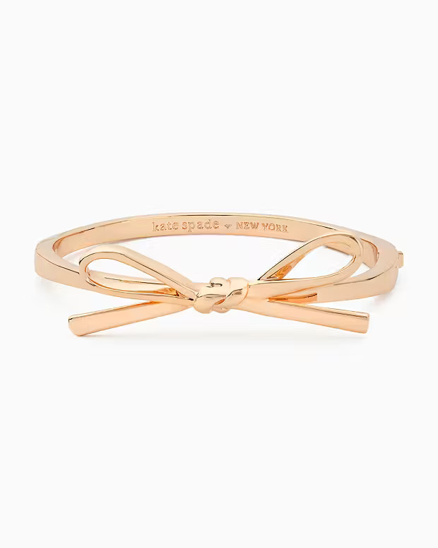 Skinny Mini Bow Bangle | Kate Spade Outlet