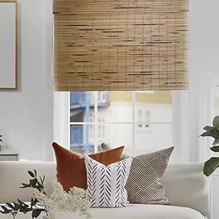 CHICOLOGY Bamboo Blinds , Bamboo Shades , Roman Shades for Windows , Roman Window Shades , Window Sh | Amazon (US)