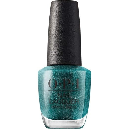 OPI Nail Lacquer Nail Polish | Opaque Light Blue Green Shimmer Chip Resistant Nail Polish | Vegan... | Amazon (US)