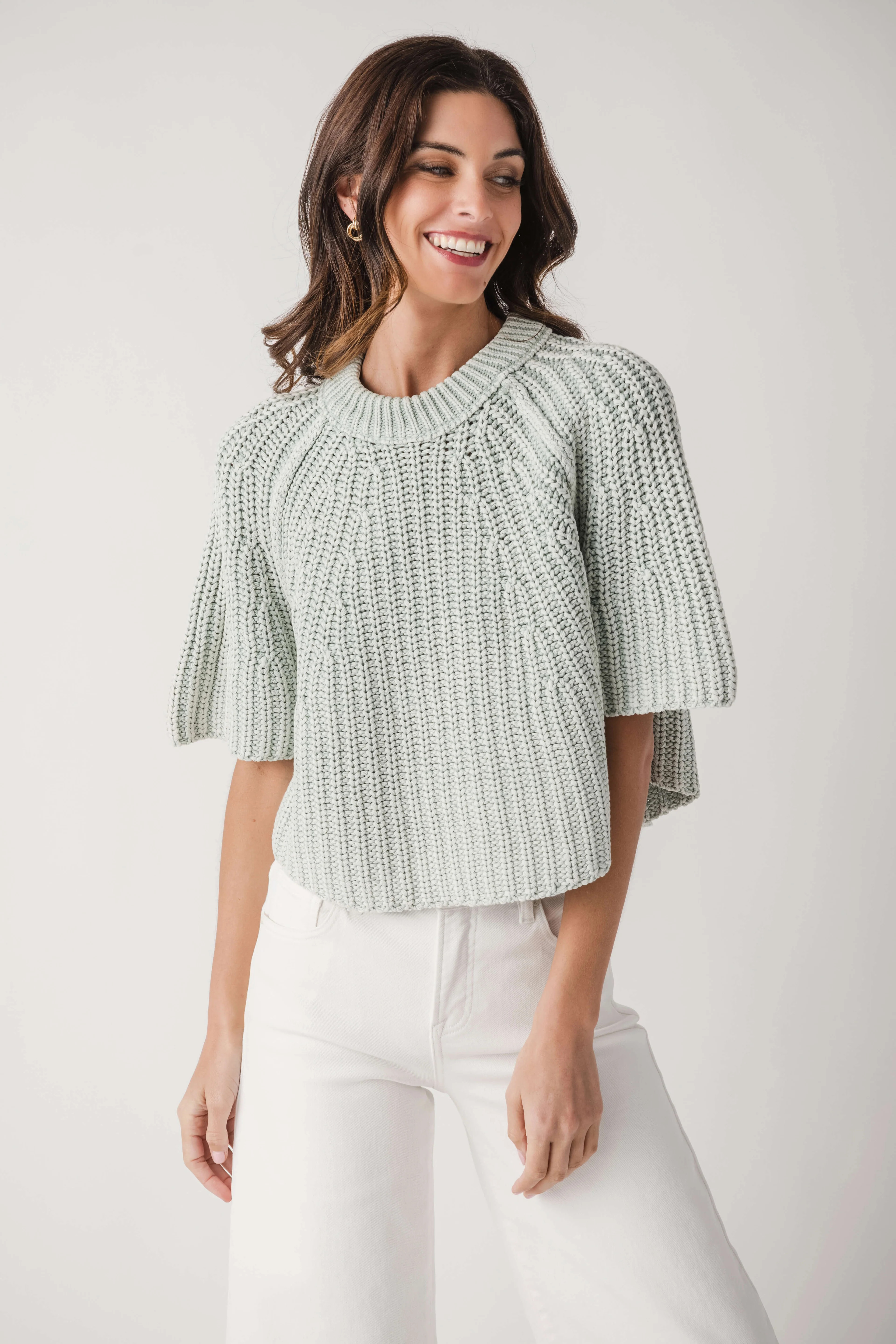 Free People Amy Sweater Tee | Social Threads