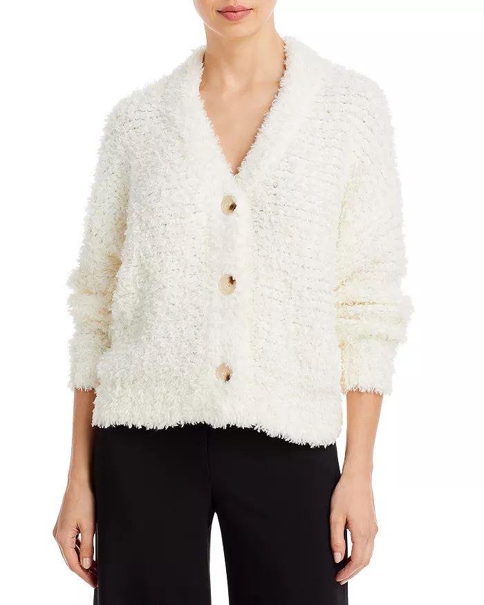 Fuzzy Button Front Cardigan - 100% Exclusive | Bloomingdale's (US)