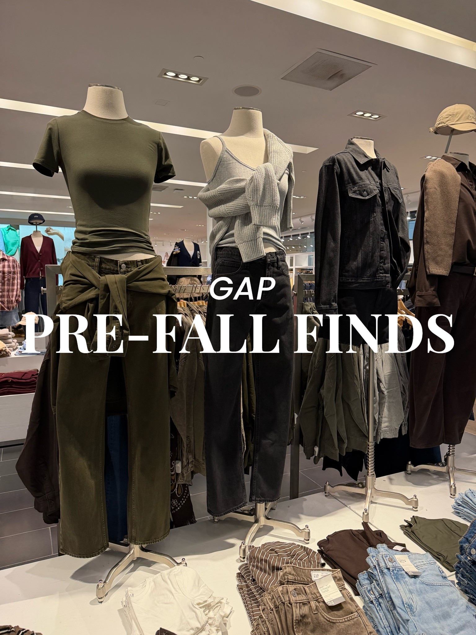 Pre fall finds from gap 

Early fall / fall style / casual style / jeans / tees / denim jackets / denim shirts / cotton sweaters

#LTKSeasonal