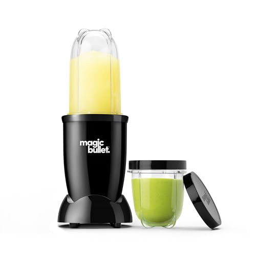 magic bullet Blender, Small, Black, 7 Piece Set | Amazon (US)