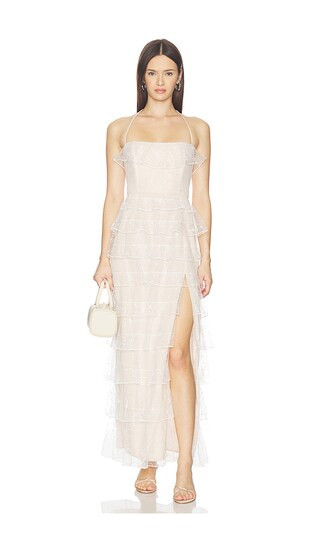 MAJORELLE Leah Gown in White. - size M | Revolve Clothing (Global)