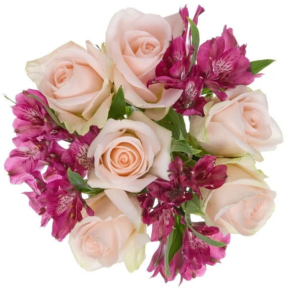 Rose Plus Flower Bouquet 6 Stem | Walmart (US)