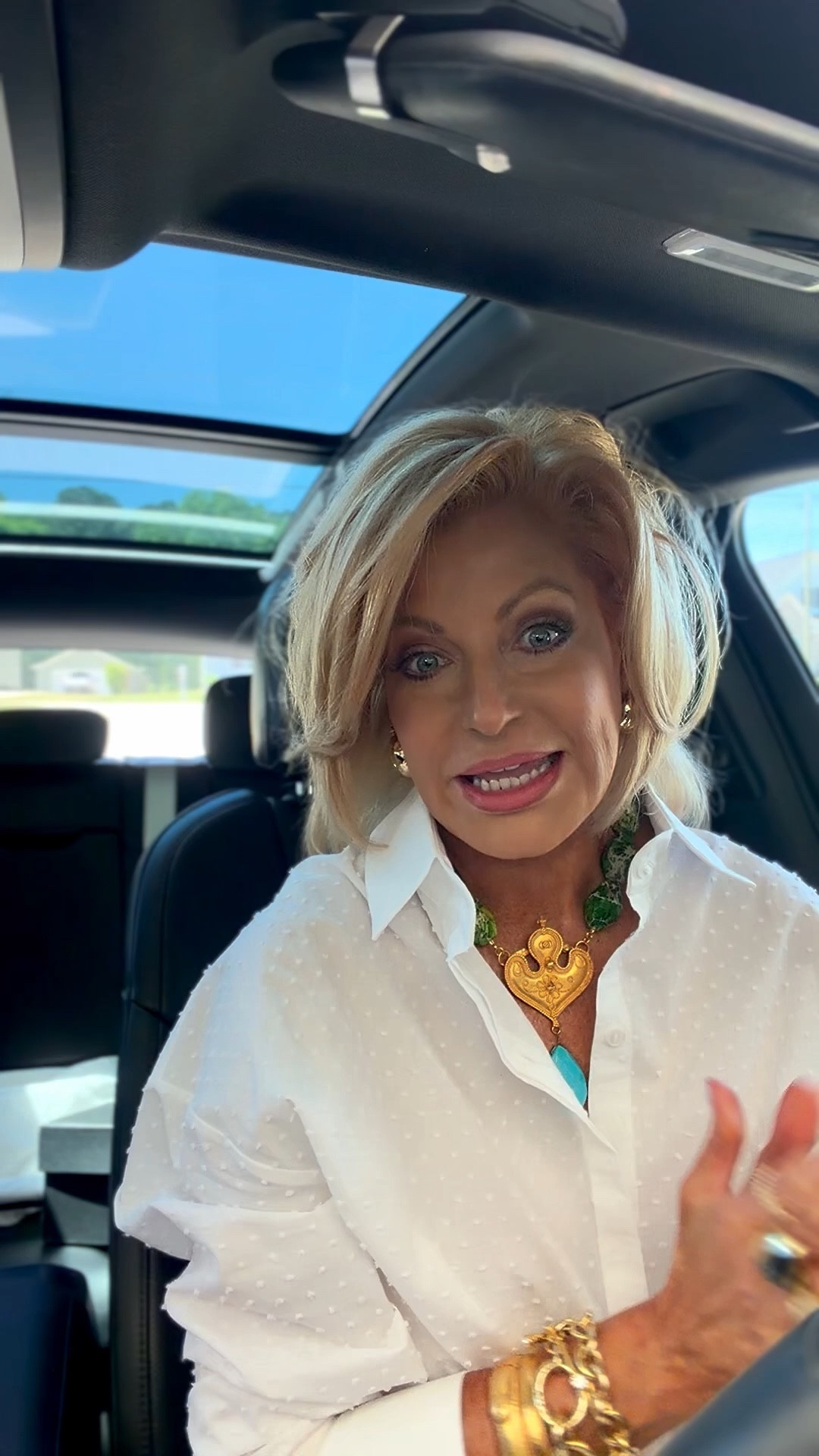 Everything linked below.  (My necklace us one of a kind Deep South piece)

#LTKOver40 #LTKvlog #LTKgrwm