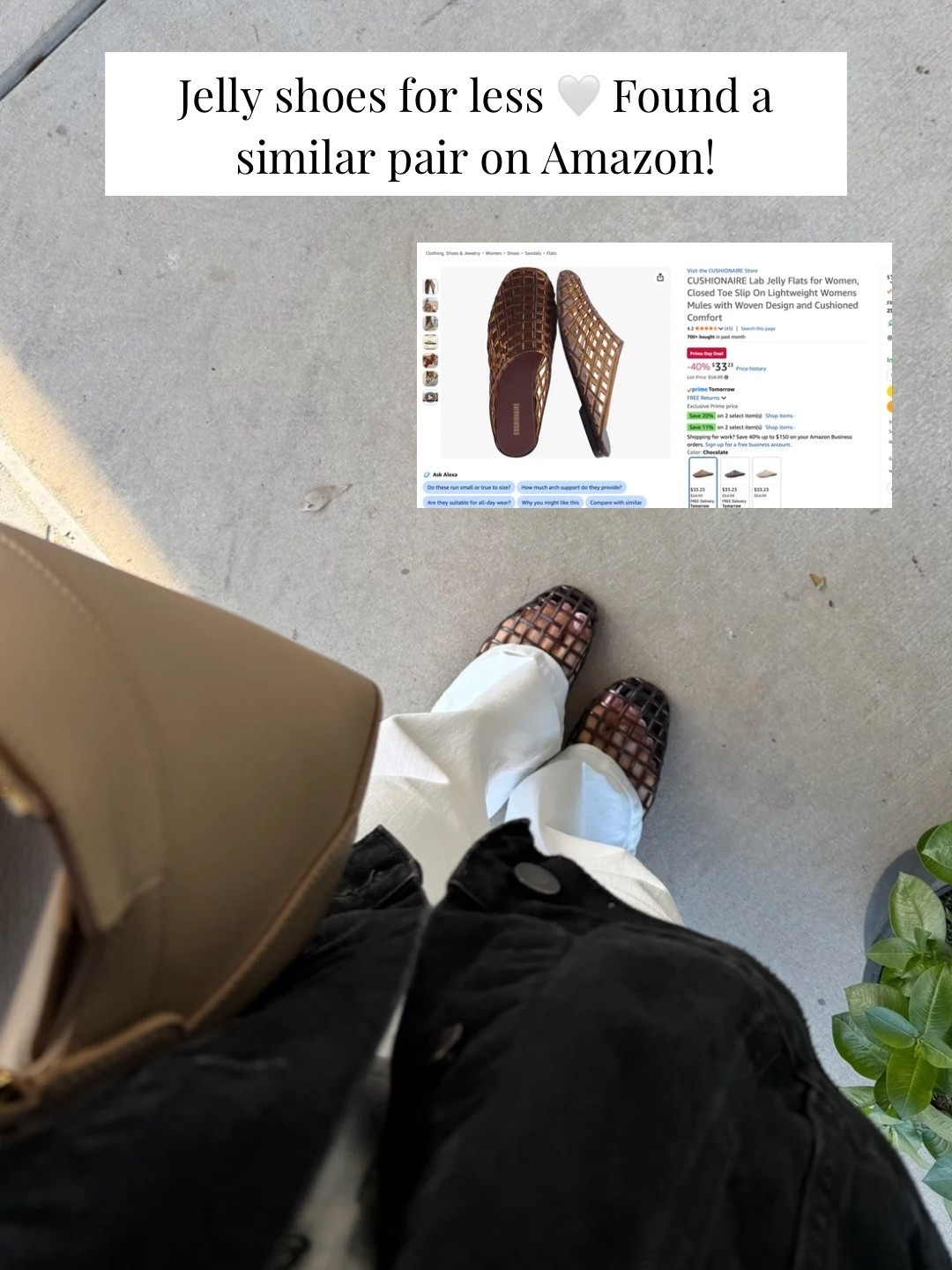 Found a similar pair of jelly shoes on Amazon for a great price! 😍

Still on sale for prime day today! I’ll link a few more of my favorite Amazon prime day deals below too!


Prime day, Amazon shoes, Amazon sale, Amazon prime day, Amazon finds, jelly flats

#LTKSeasonal #LTKootd #LTKSaleAlert
