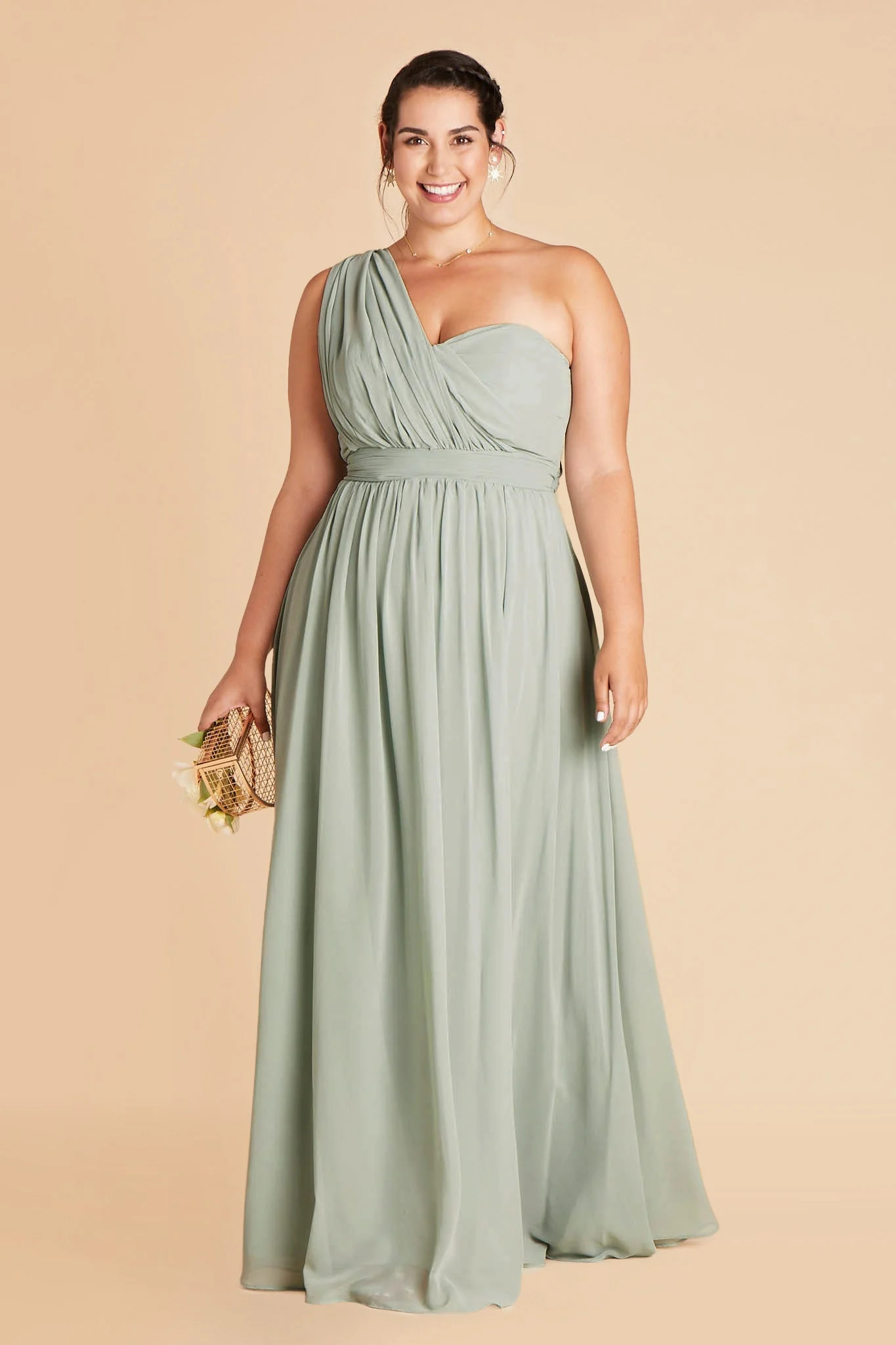 Grace Convertible Dress - Sage | Birdy Grey
