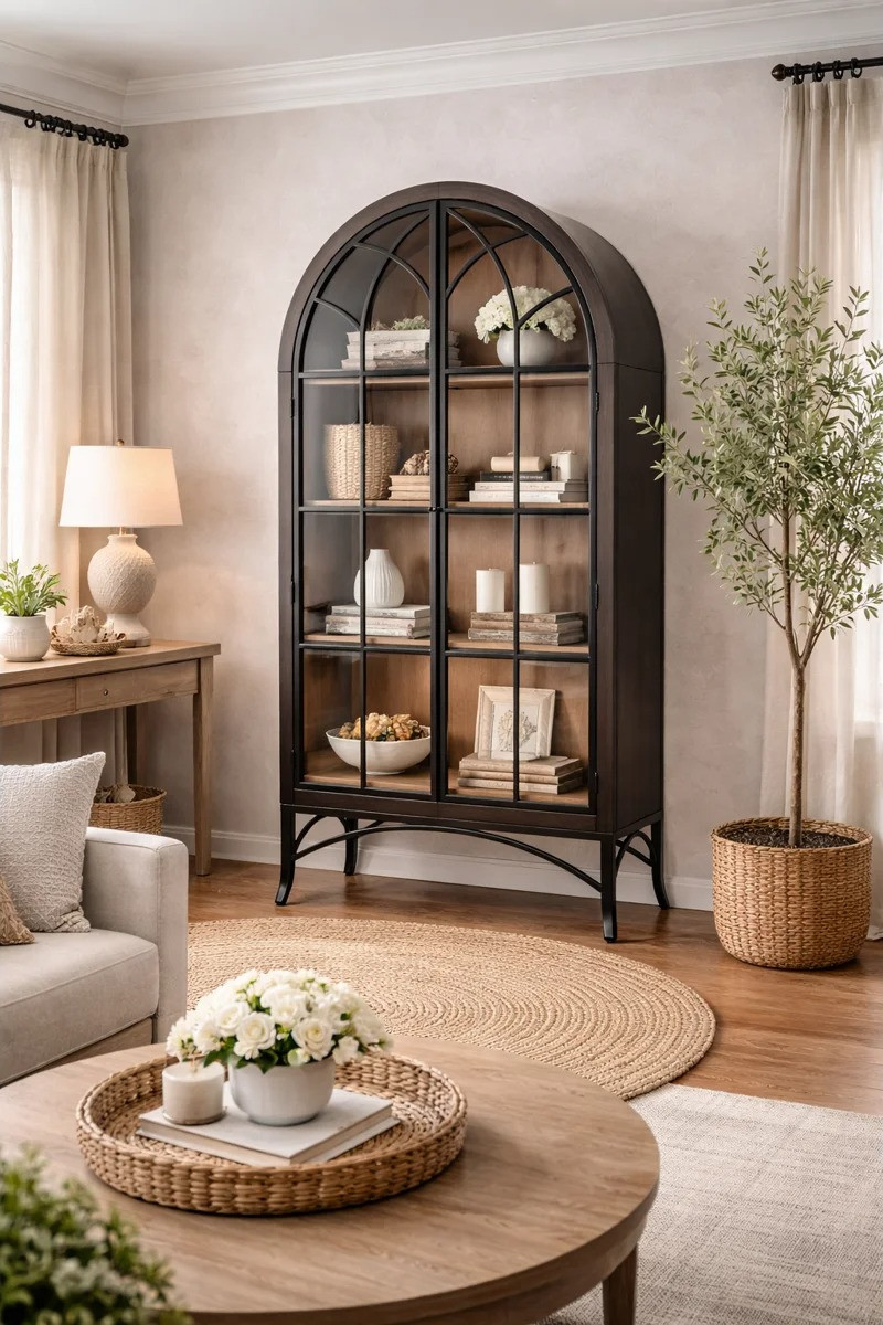 Wayfair’s Labor Day sale has me seriously tempted by these gorgeous arched cabinets 🤎 They look so high-end and instantly make a room feel more polished. Perfect for styling books, dishes, decor, or hiding all the little things you don’t want sitting out. Such a pretty fall home upgrade!

#WayfairFinds #WayfairSale #LaborDaySale #ArchedCabinet #CabinetFinds #HomeDecor #FurnitureFinds #FallHome #FallRefresh #LivingRoomDecor #DiningRoomDecor #StorageCabinet #NeutralHome #HomeInspo #InteriorDesign #LTKHome #LTKFinds #WayfairHome #DesignerLookForLess #HomeDeals 

 #LTKSeasonal #LTKHome #LTKSaleAlert