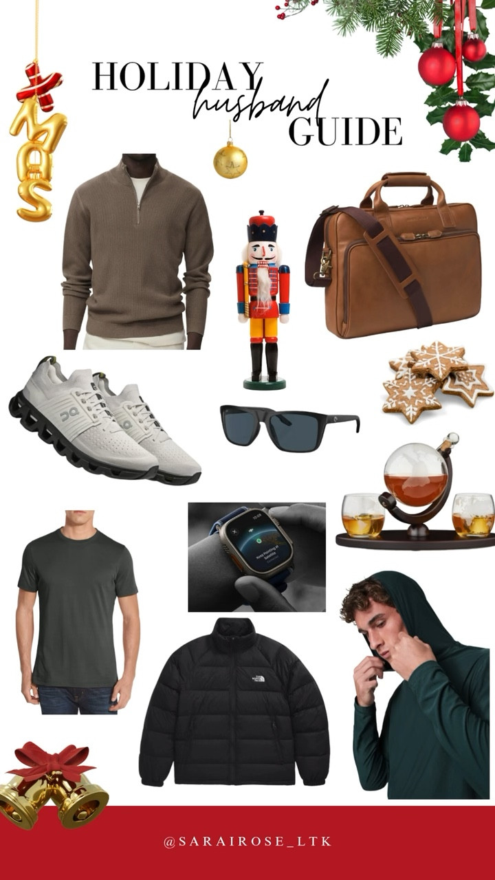 The ultimate gift list for your guy — think comfortable athleisure, a sharp new work bag, the all-new Apple Watch Ultra 3 (with satellite — perfect for the outdoors guy 🌍), and whiskey glasses that practically beg for a night by the fire. 🧤🥃✨
#LTKHolidayGifts #ForHim #AppleWatchUltra3 #GiftGuideForHim 

#LTKStyleTip #LTKMens #LTKSeasonal
