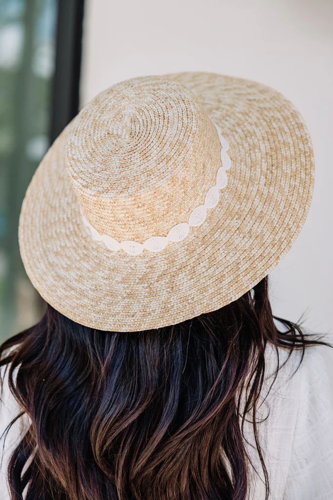 Take The Day White Straw Hat | The Mint Julep Boutique