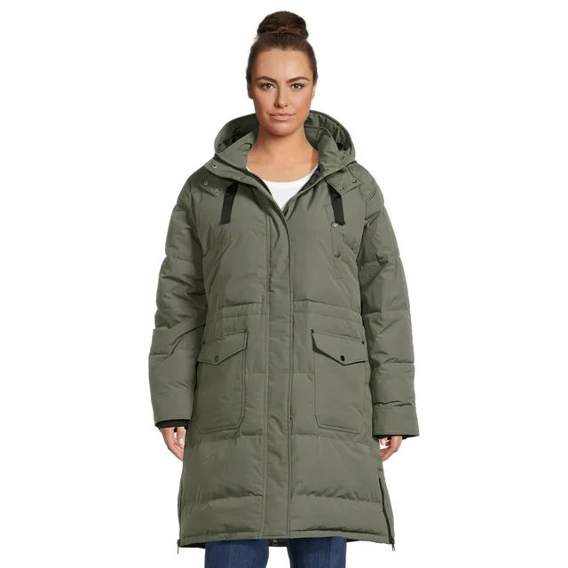 Swiss Tech Women's Ultra Long Parka Jacket, Sizes XS-3X - Walmart.com | Walmart (US)