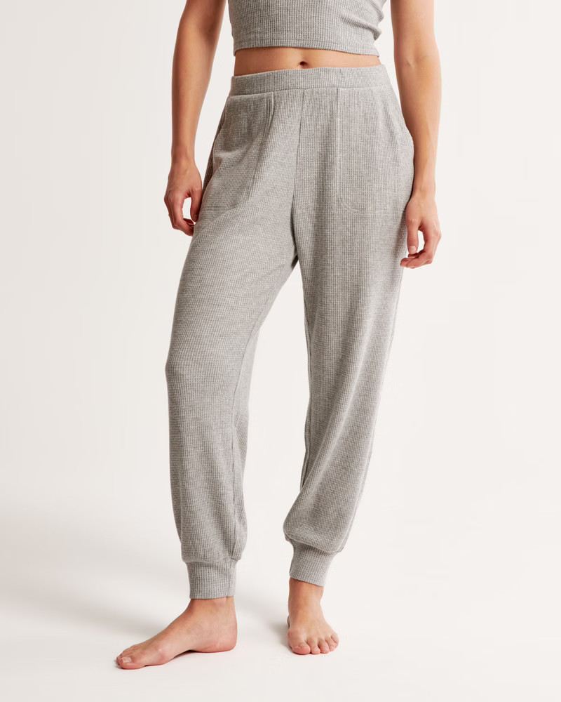 Lounge Waffle Jogger | Abercrombie & Fitch (US)
