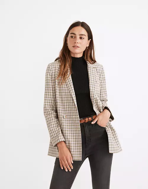 Dorset Blazer in Albermarle Plaid | Madewell