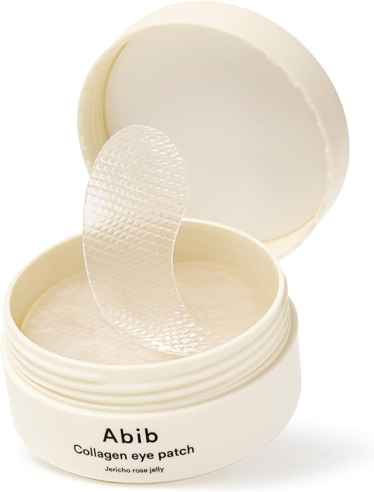 Abib Collagen Eye Patch Jericho Rose Jelly 60 Patches, Korean Under Eye Patches for Puffy Eyes an... | Amazon (US)