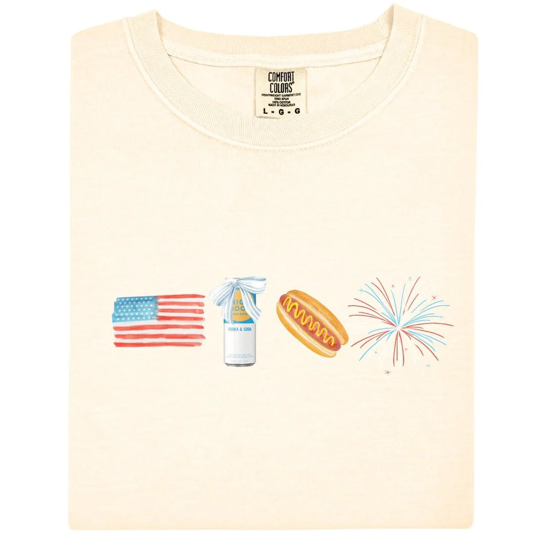 Make It Yours™ 'All-American Cookout' T-Shirt | United Monograms