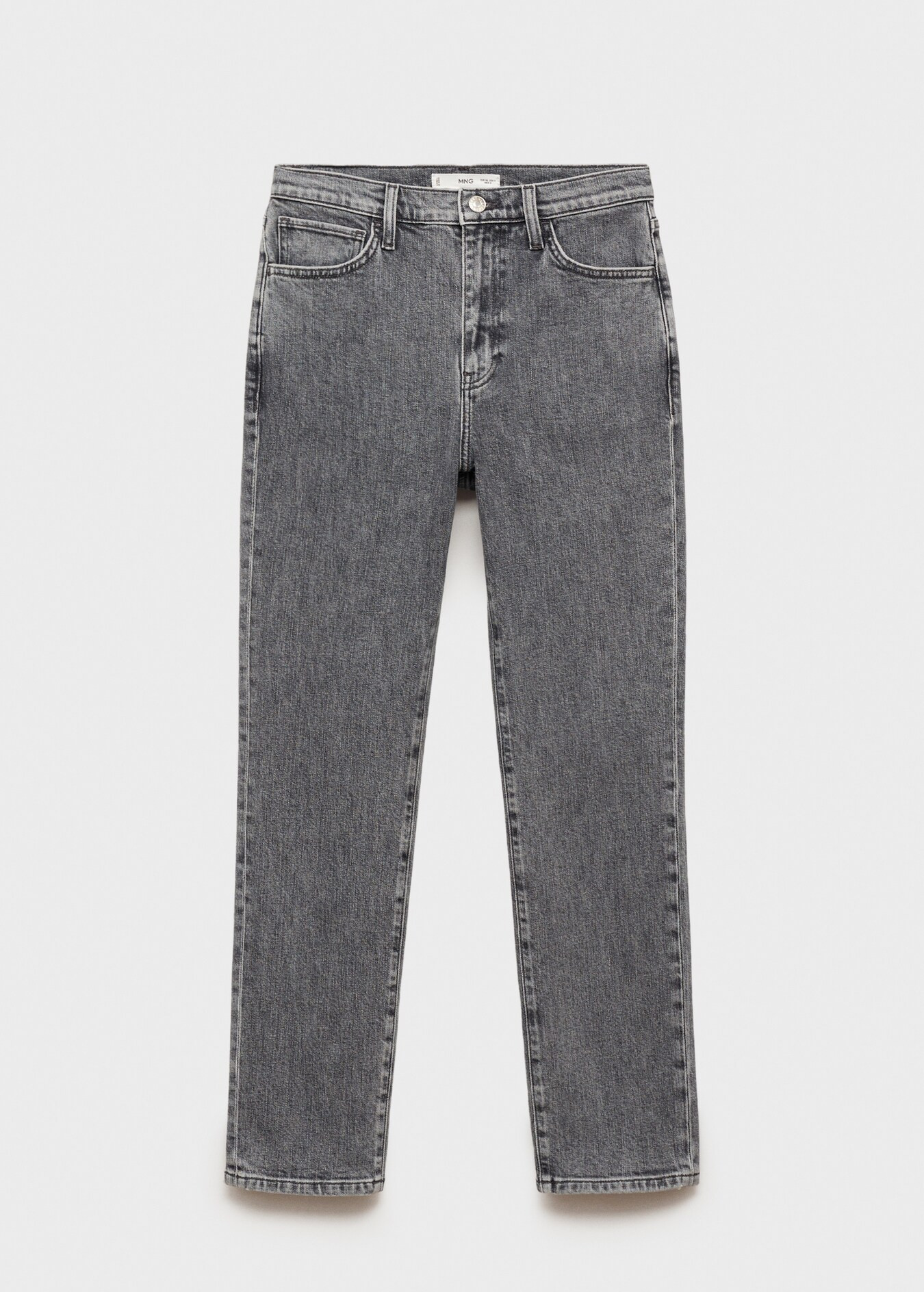 Slim-Crop-Jeans in Wachsoptik Claudia - Damen | MANGO Deutschland | Mango EU