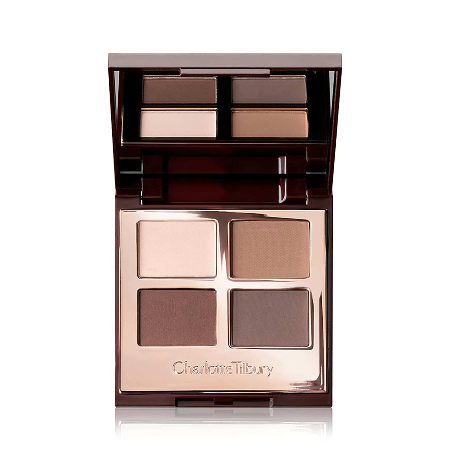Charlotte Tilbury Luxury Palette Eyeshadow - Shimmer, Metallic & Satin Matte Eyeshadow Quad with a Rich Powder Formula - Includes 4 Complementary Shades | Amazon (US)
