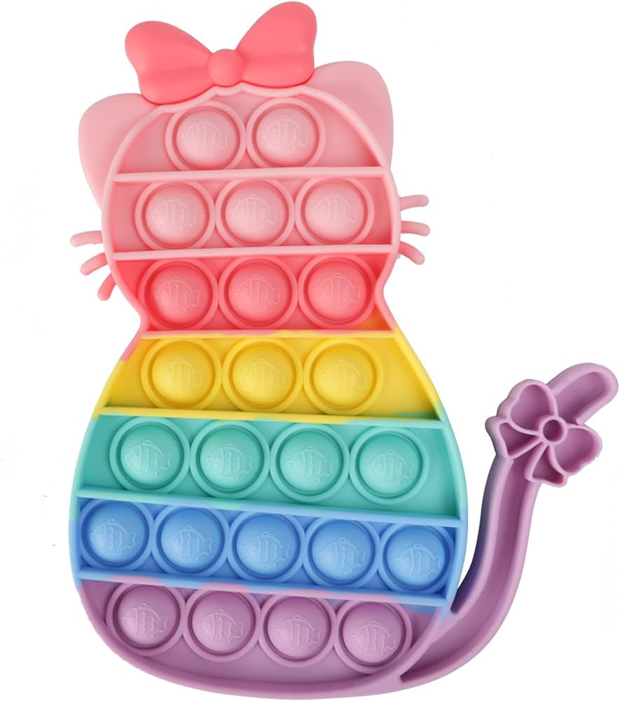 AIZIXIN Pop Bubble Fidget Sensory Toys, Squeeze Sensory Toys, Novelty Gifts for Boys and Girls, S... | Amazon (US)