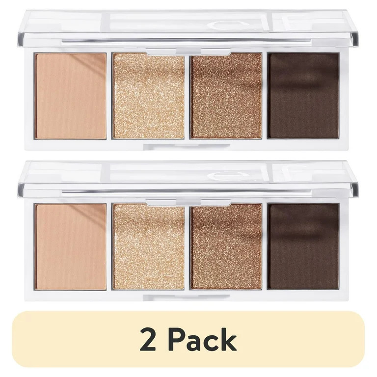 (2 pack) e.l.f. Bite Size Eyeshadow Palette, Cream & Sugar | Walmart (US)