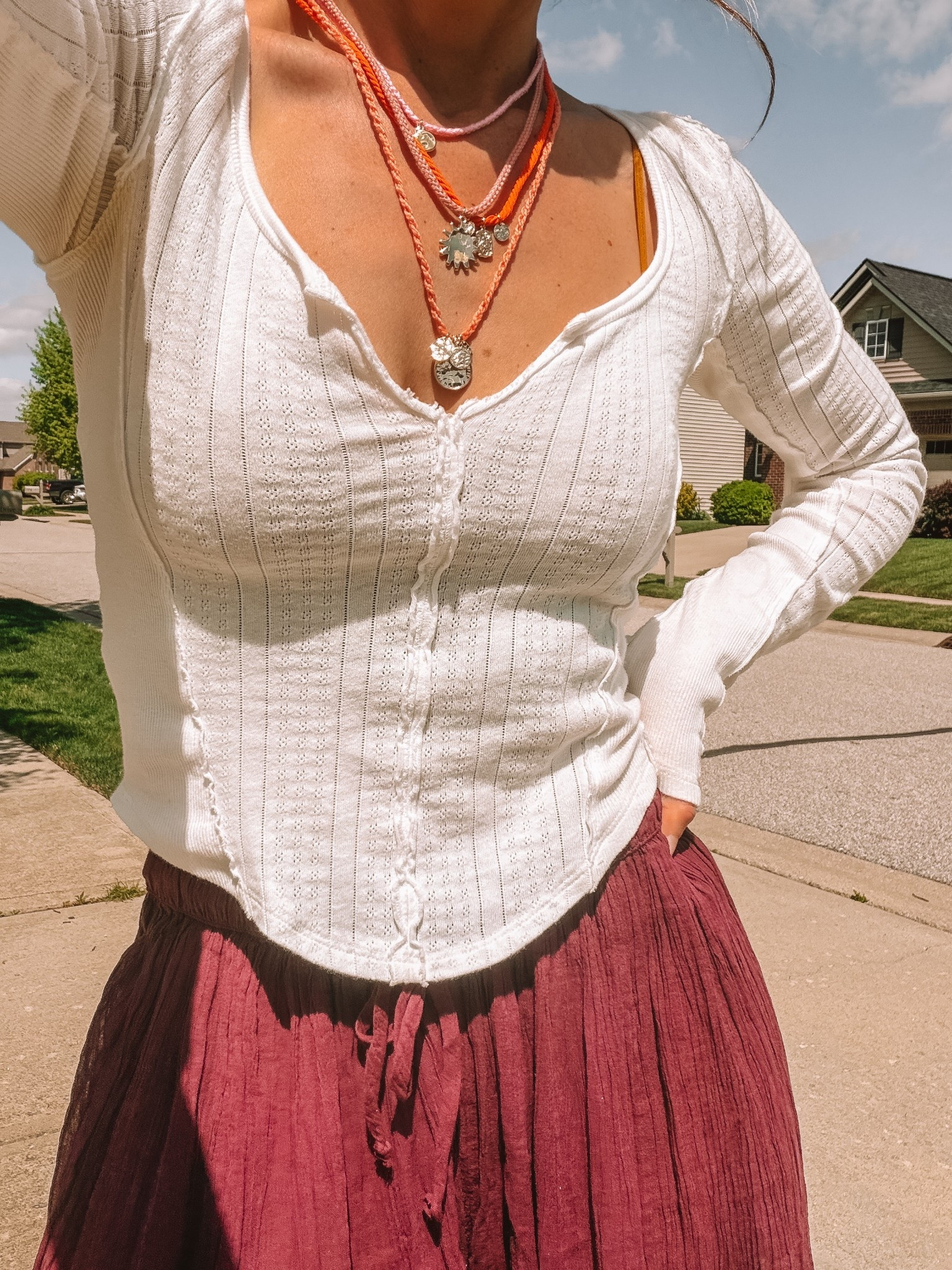 Wearing xs in top and pants

#LTKdayinmylife #LTKootd