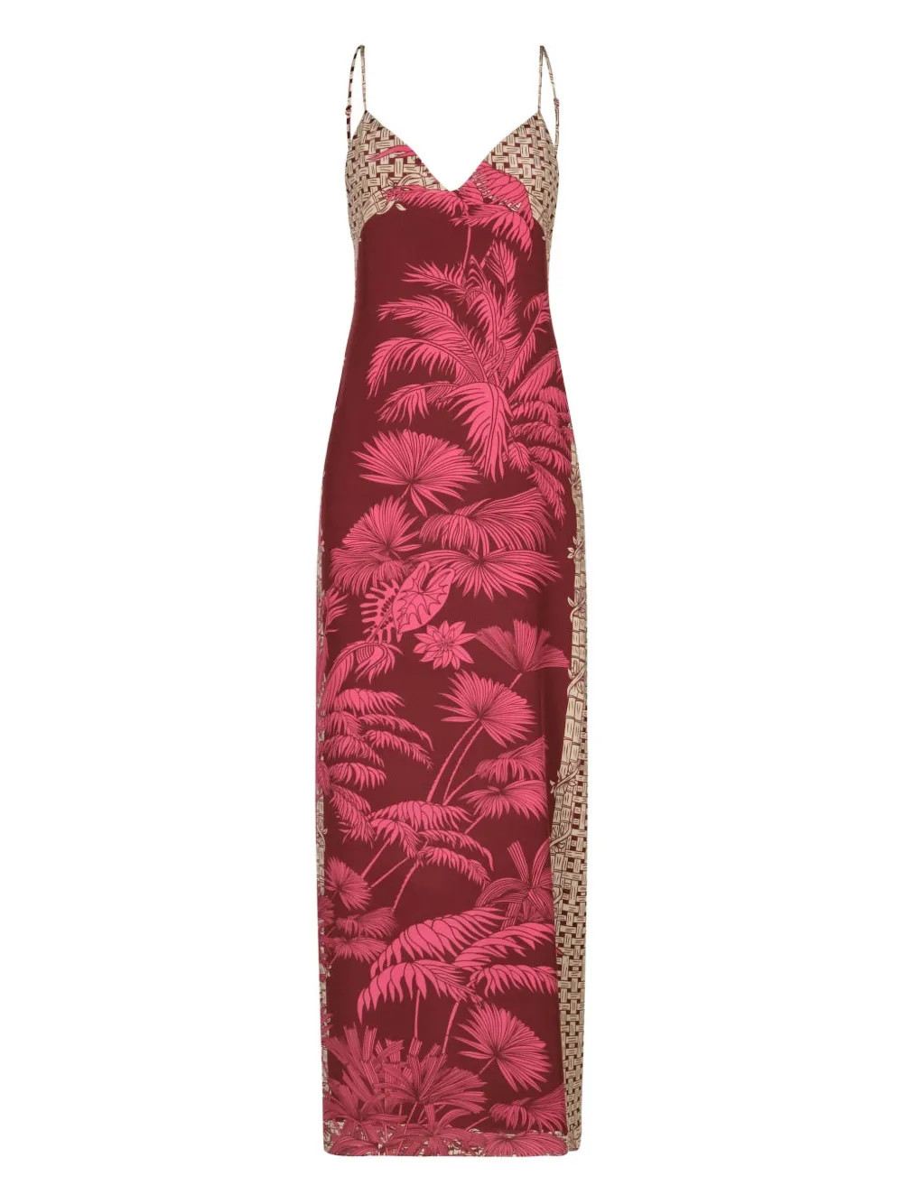 Johanna Ortiz Tropical Harmony printed maxi dress - Red | Farfetch Global