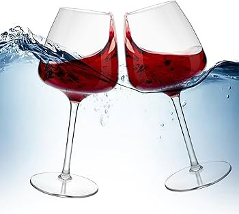 MICHLEY Floating Wine Glasses for Pool Unbreakable Tritan Plastic Red Wine Glasses with Stem Pool... | Amazon (US)
