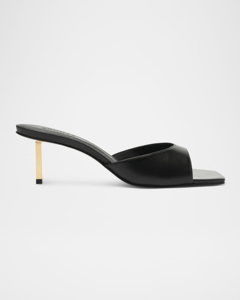 Schutz Dethalia Pin Stiletto Mule Sandals | Neiman Marcus