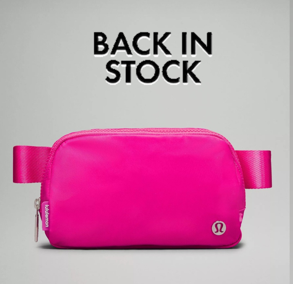 Hurry! The Lululemon Everywhere Belt Bag Is Back in Stock