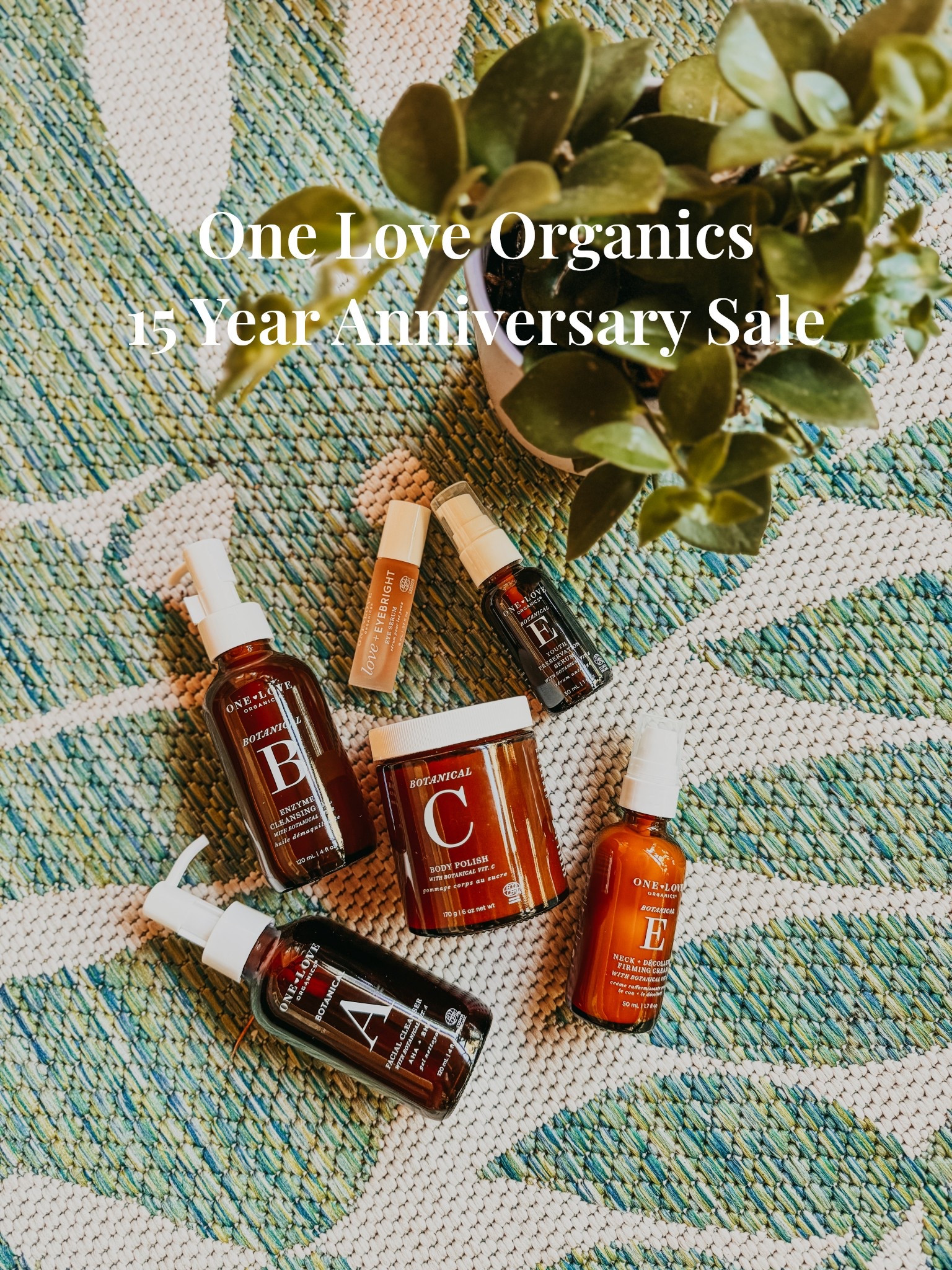 Absolutely wonderful beautify products, One Love Organics is  now at up to 50% off for their 15 year Anniversary Sale! 

#oneloveorganics 

#LTKBeauty