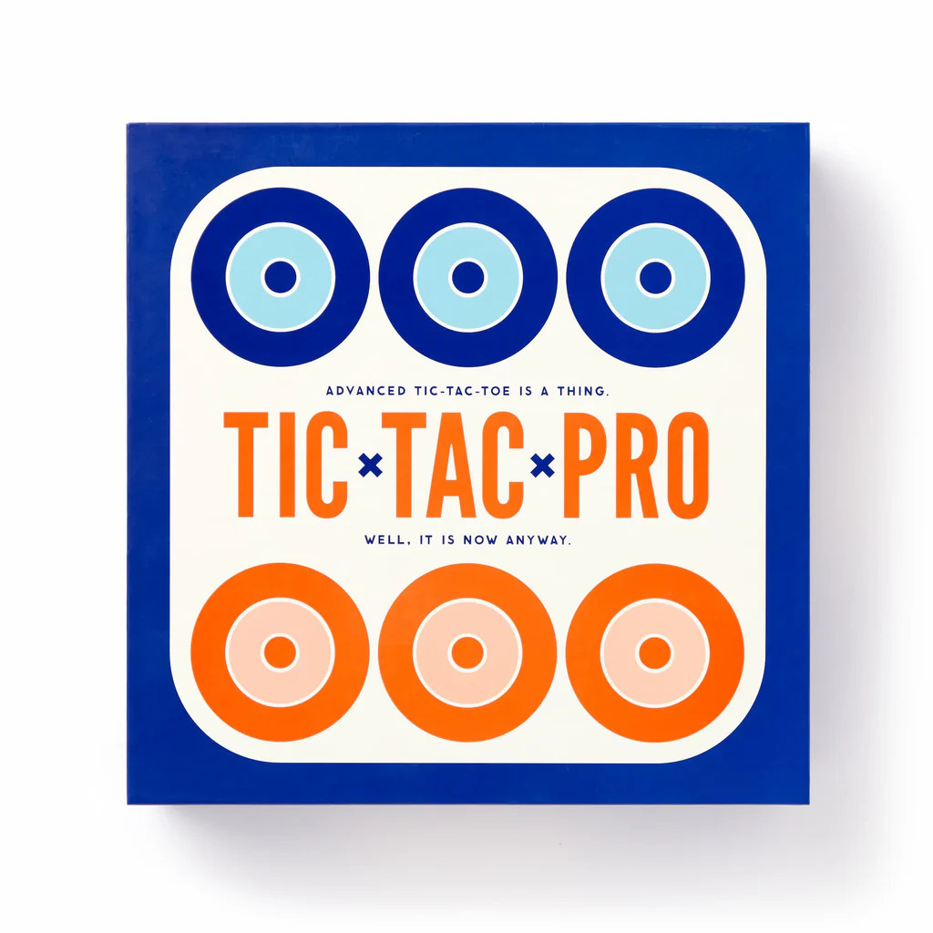 Tic Tac Pro Game Set | Galison