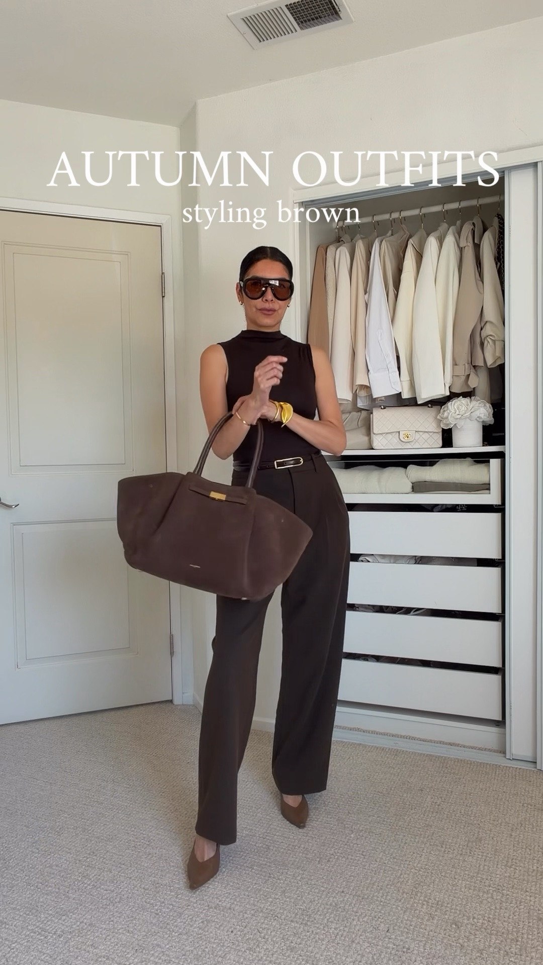 4 chic autumn outfit ideas styling brown 🤎🍂

Brown is one of my favorite neutrals for fall, and these 4 autumn outfits show just how versatile it can be. From polished office and business casual looks to elevated everyday outfits for more casual days, these are easy combinations you can recreate throughout the season.

Classic, wearable and perfect for transitioning into fall. 🤎

➫ MY BODY MEASUREMENTS FOR YOUR REFERENCE
Bra: 32C (81 cm)
Waist: 26” (66 cm)
Hips: 38” (96.5 cm)
Height: 5’7” (170 cm)

brown outfit ideas | brown fall outfits | autumn outfit ideas | fall office outfits | business casual outfits | casual fall outfits | brown workwear | neutral fall outfits | chic office style | elevated casual outfits | fall fashion 2026 | fashion over 40 | fashion over 50

#FallOutfits #AutumnStyle #BusinessCasual #LTKStyle

#LTKSeasonal #LTKOver40