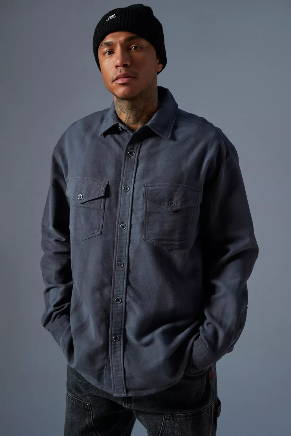 BDG Aiden Chamois Sunwashed Shirt | Urban Outfitters (US and RoW)