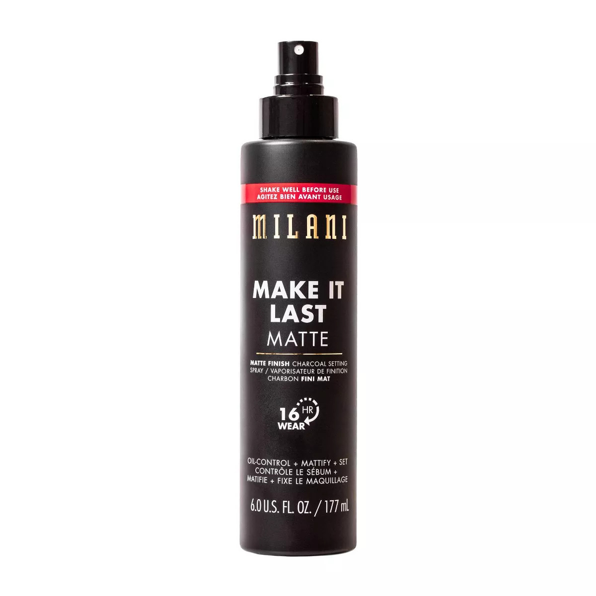 Milani Make It Last Matte Finish Charcoal Setting Spray | Target