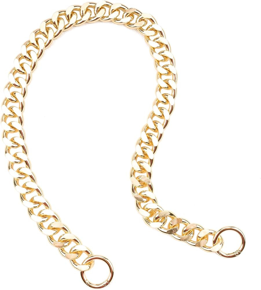 DIY Chunky Purse Chain Handles - Short Strap Replacement for Handbag or Shoulder Bags, 23.6 Inche... | Amazon (US)
