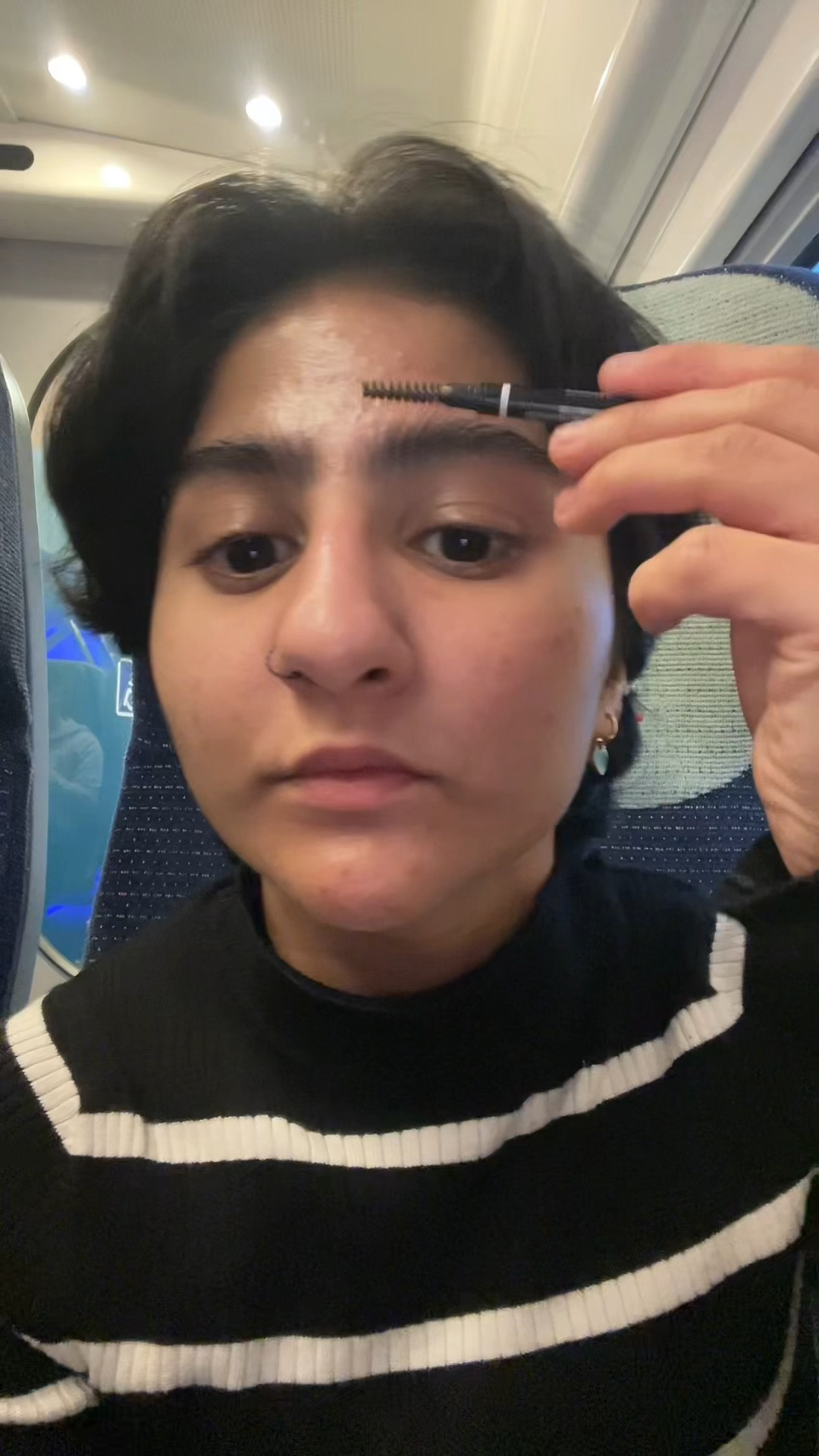 Grwm on the train 



#LTKSeasonal #LTKU #LTKbeauty