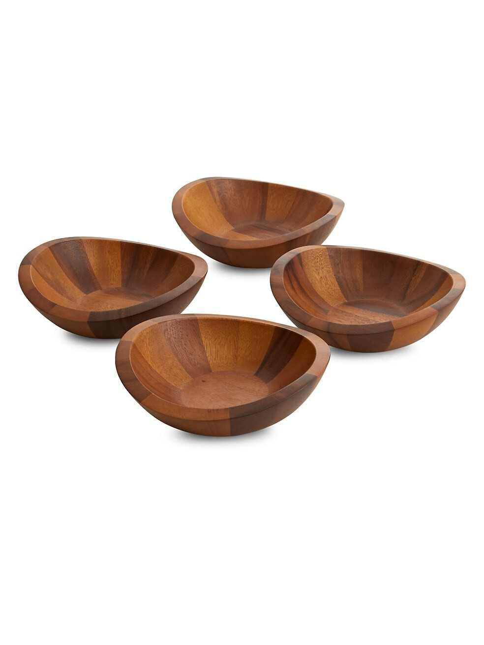 Nambé Braid 4-Piece Individual Salad Bowl Set | Saks Fifth Avenue