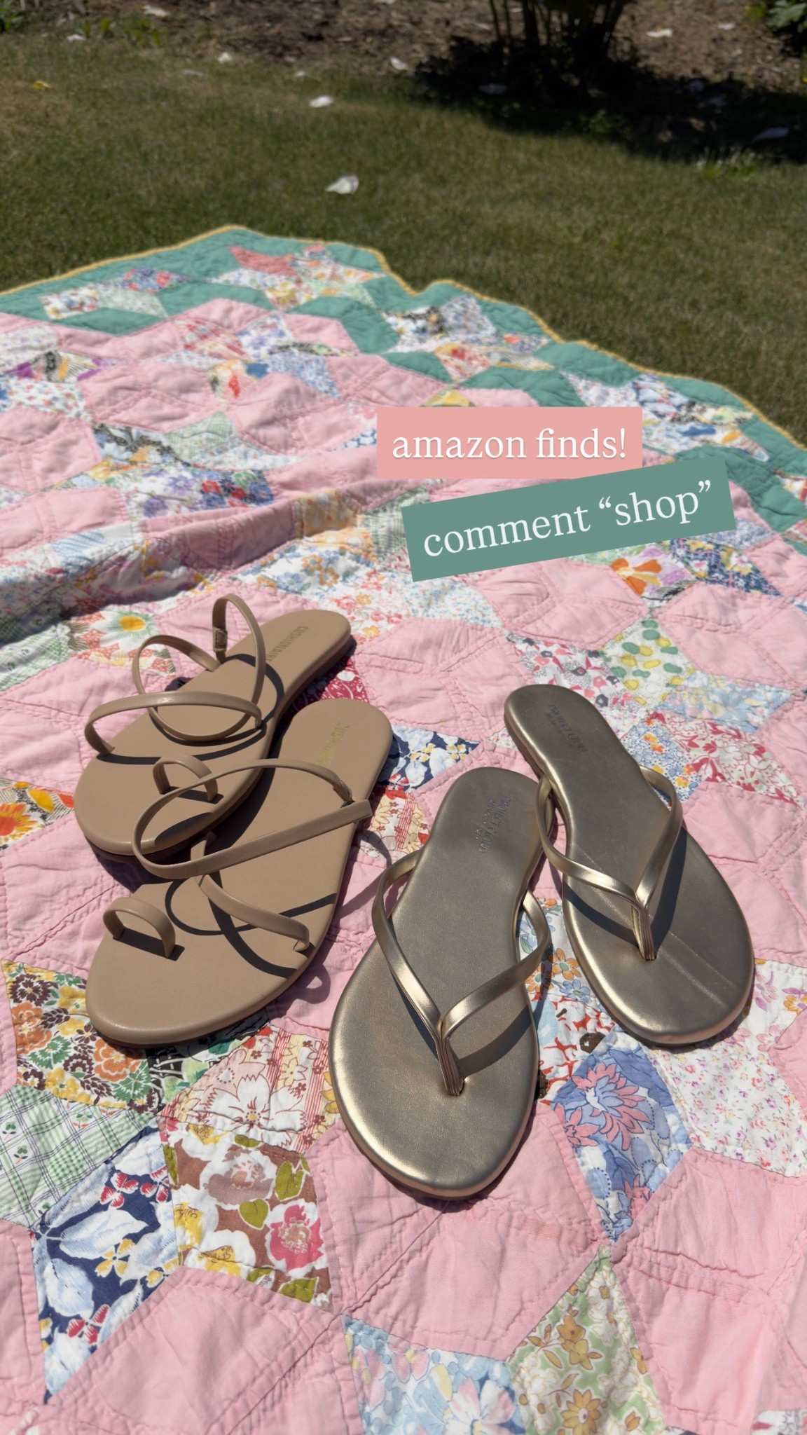 New amazon flip flops 

#LTKOver40 #LTKmomlife