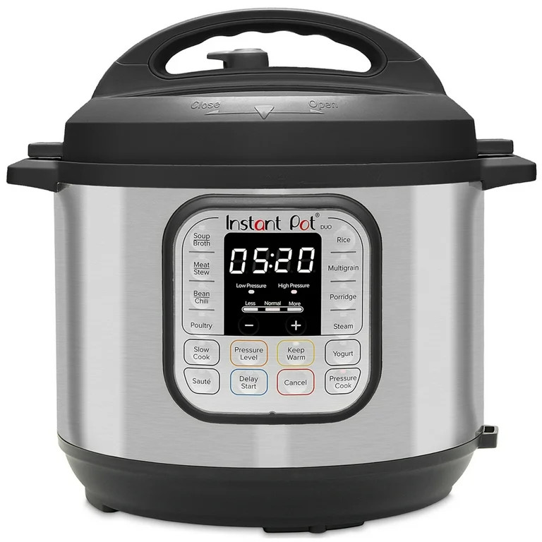 Instant Pot DUO60 V4 6-Quart Duo Electric Pressure Cooker/Slow Cooker | Walmart (US)