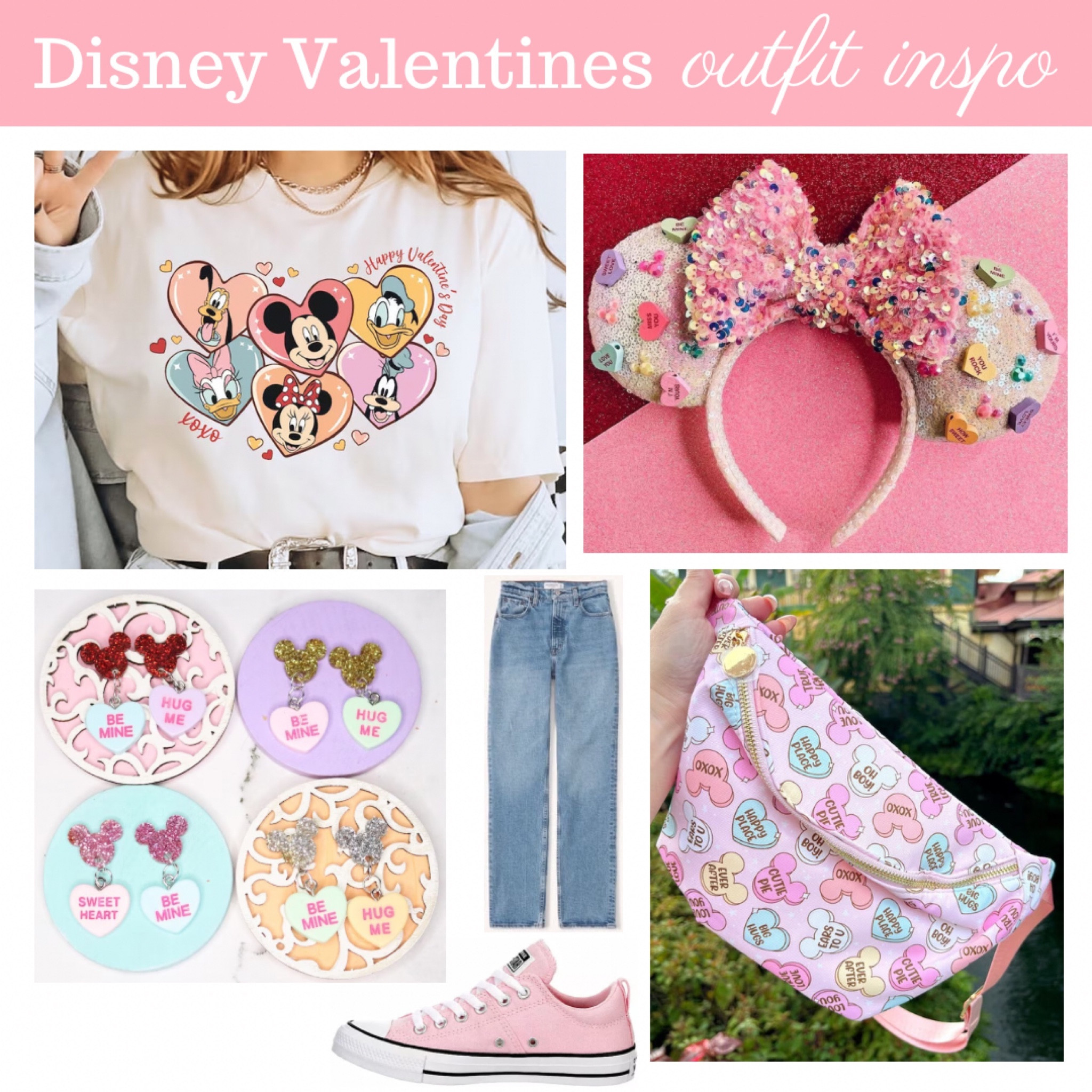 Disney World Valentines outfit idea perfect for a day in the parks

#disney #disneyworld #valentinesday #valentines #valentinesoutfit

#LTKstyletip #LTKSeasonal #LTKfamily