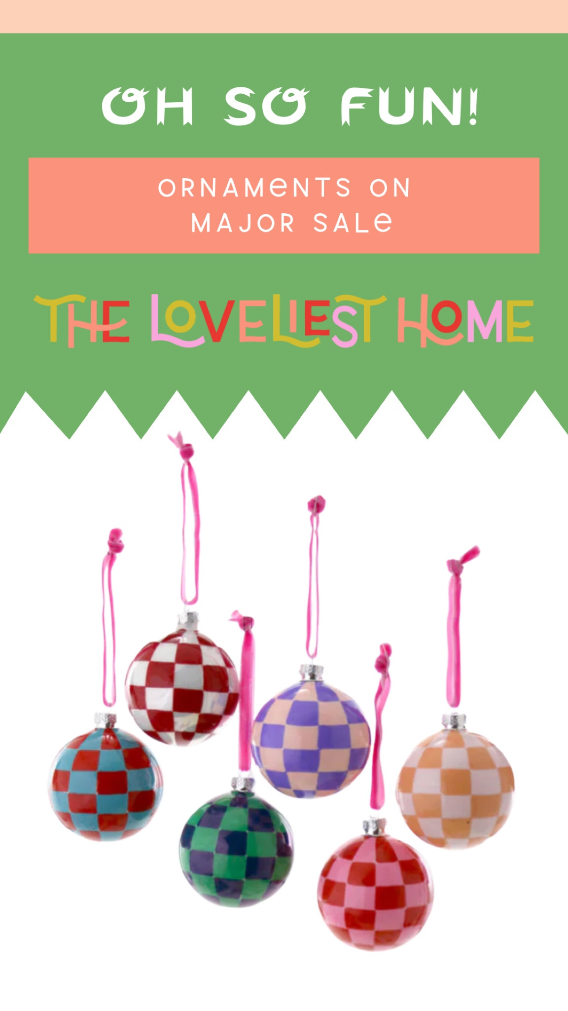 These cute ornaments are 50% off!

#LTKhome #LTKSeasonal #LTKsalealert