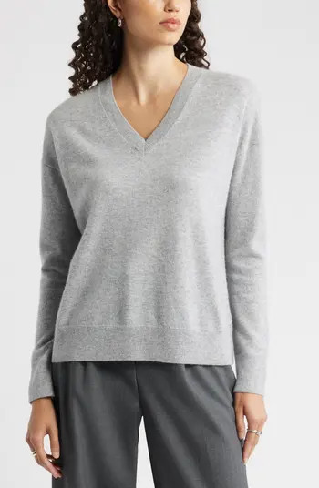 V-Neck Cashmere Sweater | Nordstrom
